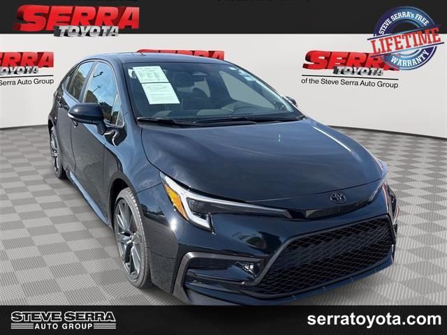 Midnight Black Metallic 2026 Toyota Corolla Sedan Front-Wheel Drive Continuously Variable Transmission