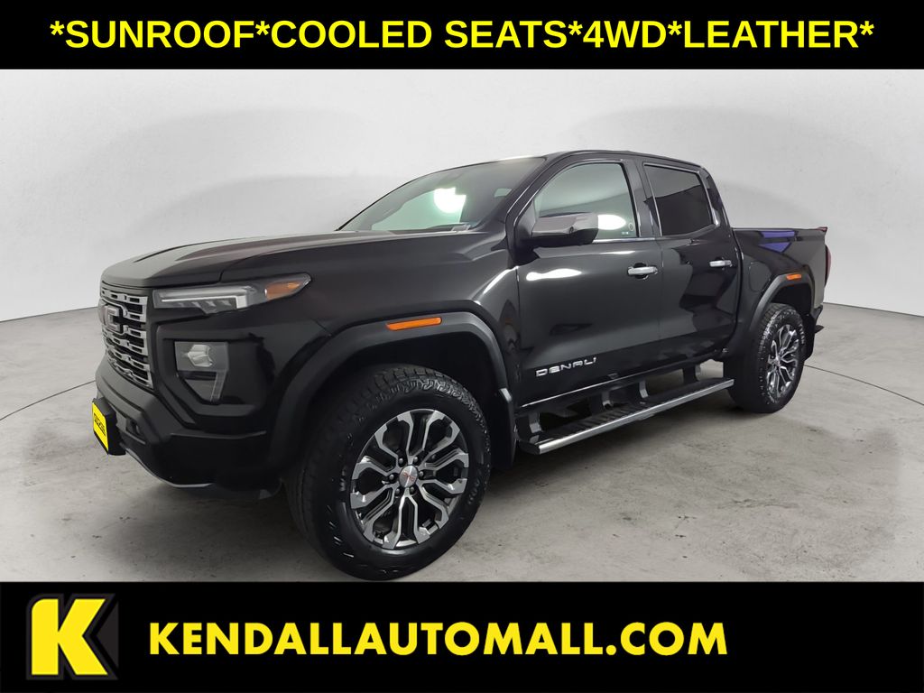Onyx Black 2024 GMC Canyon Pickup Truck Four-Wheel Drive 8-Speed Automatic
