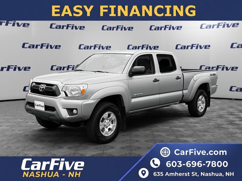 Silver Sky Metallic 2014 Toyota Tacoma Pickup Truck Four-Wheel Drive 5-Speed Automatic