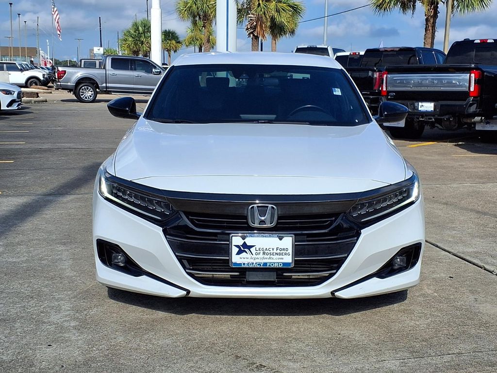 2021 Honda Accord Sport White at Legacy Ford