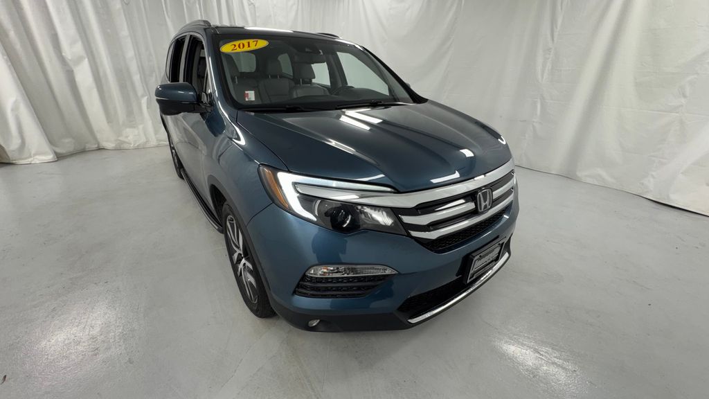 Blue 2017 Honda Pilot Touring AWD SUV / Crossover All-Wheel Drive 9-Speed Automatic