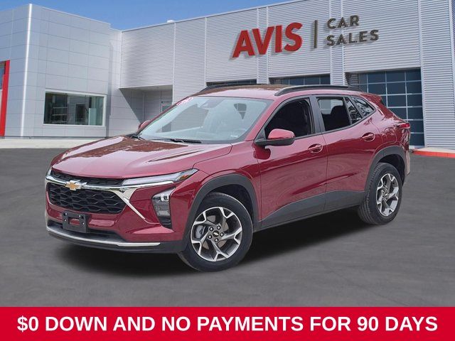 Red (Crimson Metallic) 2025 Chevrolet Trax SUV / Crossover Front-Wheel Drive 6-Speed Automatic
