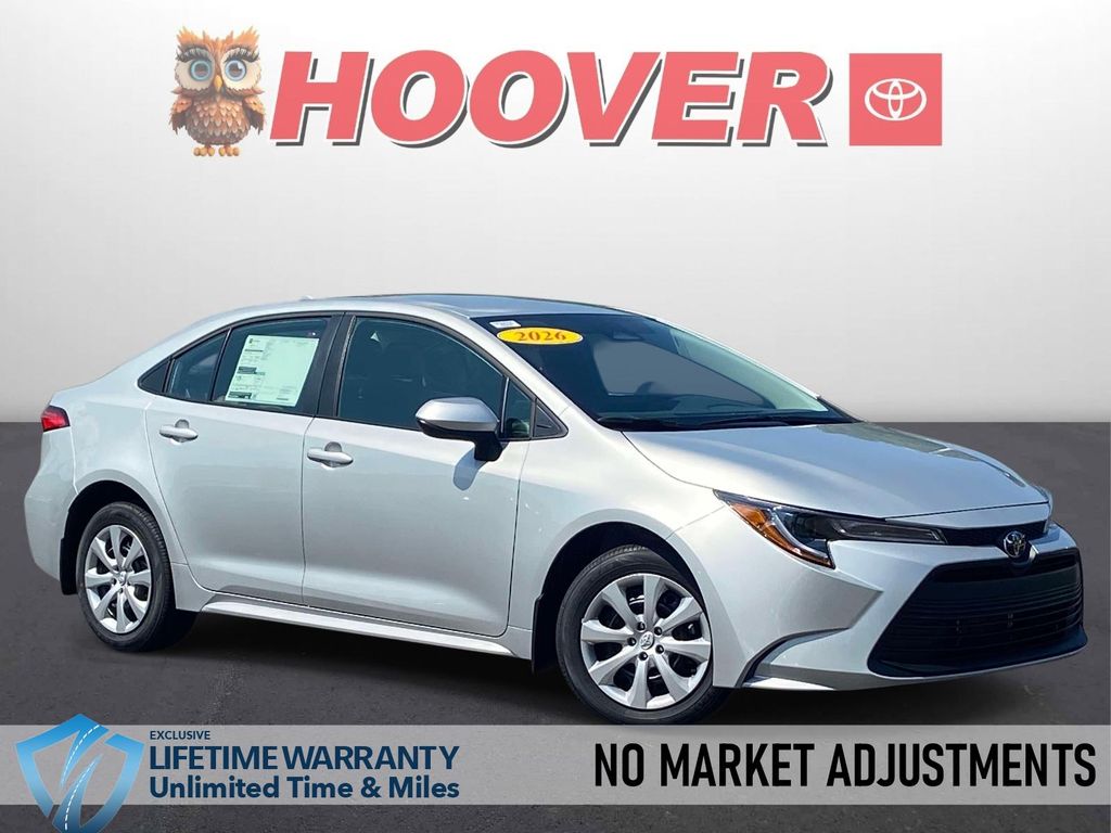 Classic Silver Metallic 2026 Toyota Corolla Sedan Front-Wheel Drive Continuously Variable Transmission