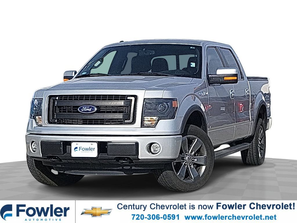 Ingot Silver 2014 Ford F-150 FX4 SuperCrew 4WD Pickup Truck Four-Wheel Drive 6-Speed Automatic