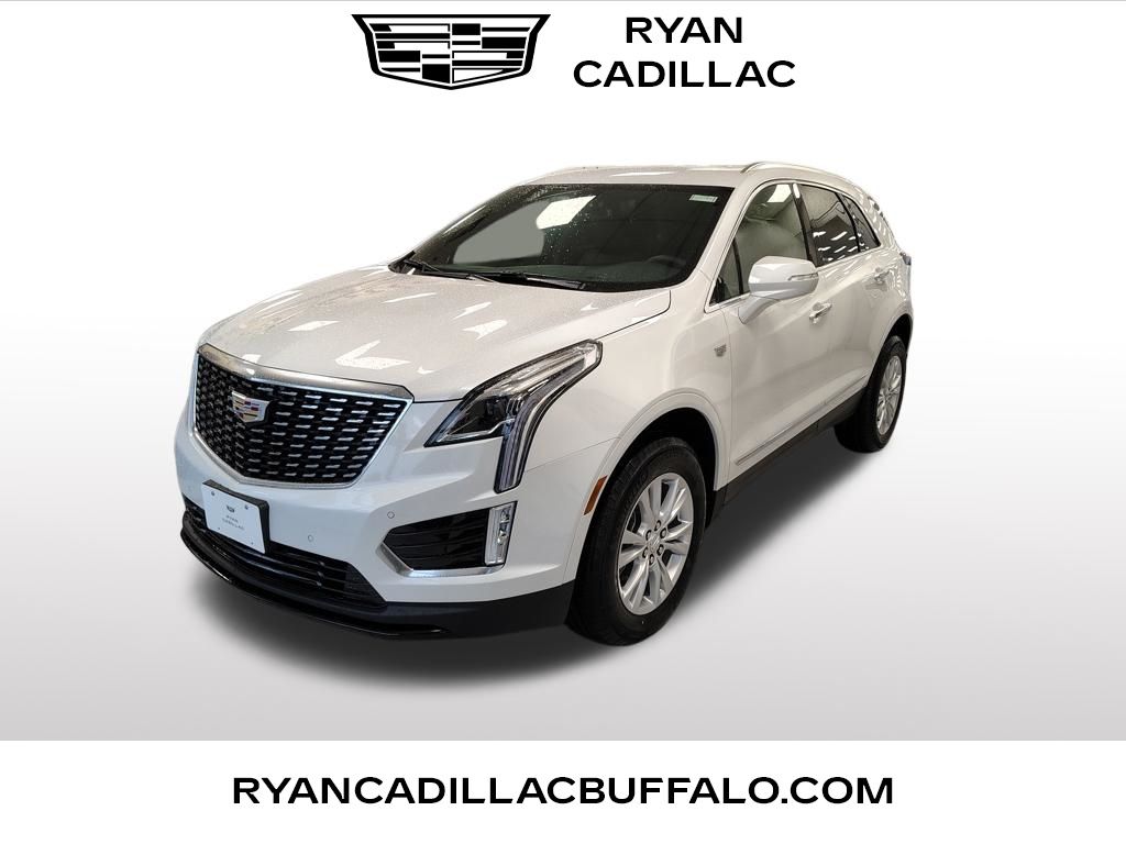 Crystal White Tricoat 2026 Cadillac XT5 SUV / Crossover Four-Wheel Drive 9-Speed Automatic