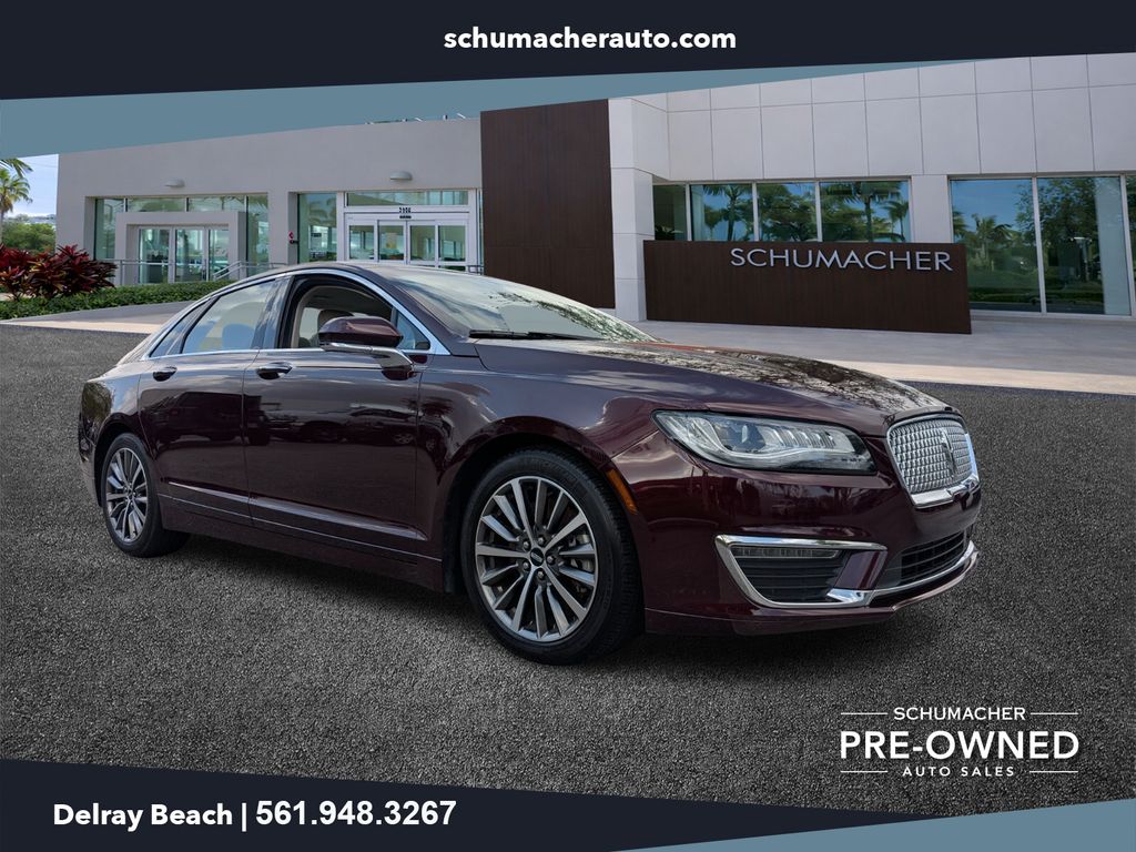 used 2017 Lincoln MKZ car, priced at $17,000