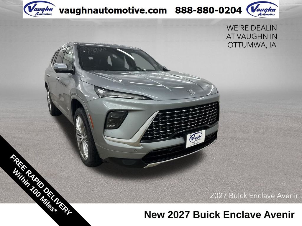 Moonstone Gray Metallic 2027 Buick Enclave SUV / Crossover Four-Wheel Drive 8-Speed Automatic