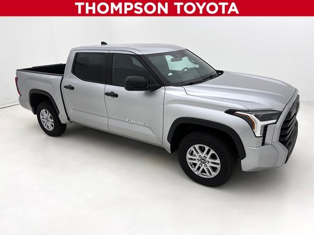 Silver 2025 Toyota Tundra Pickup Truck Four-Wheel Drive Automatic