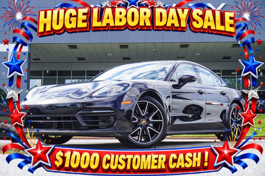 Black 2023 Porsche Panamera Sedan All-Wheel Drive 8-Speed Automatic