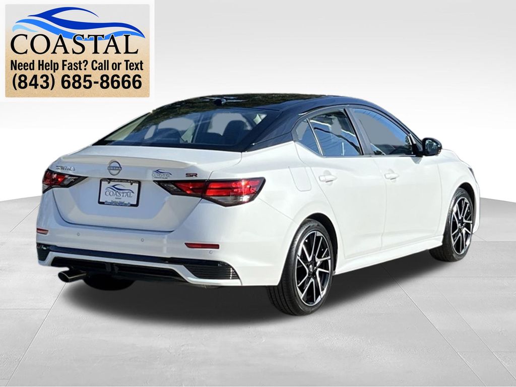 2025 Nissan Sentra SR White at Lugoff Nissan