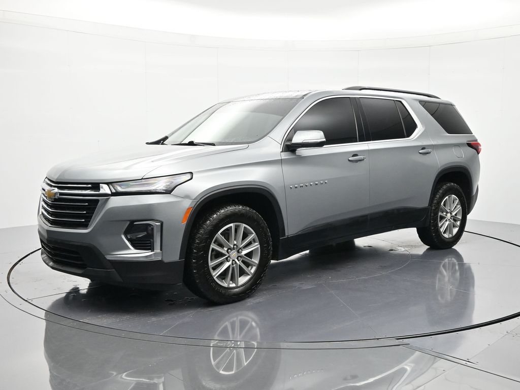 Sterling Gray Metallic 2023 Chevrolet Traverse LT Leather FWD SUV / Crossover Front-Wheel Drive 9-Speed Automatic