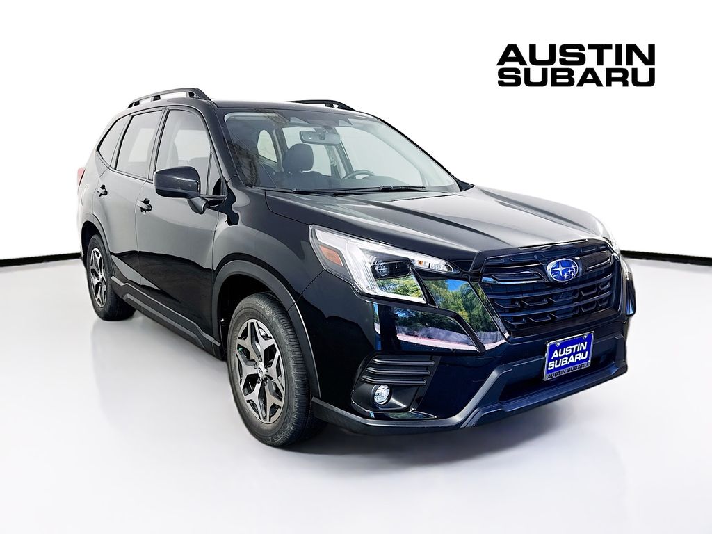 Crystal Black Silica 2024 Subaru Forester SUV / Crossover All-Wheel Drive Continuously Variable Transmission