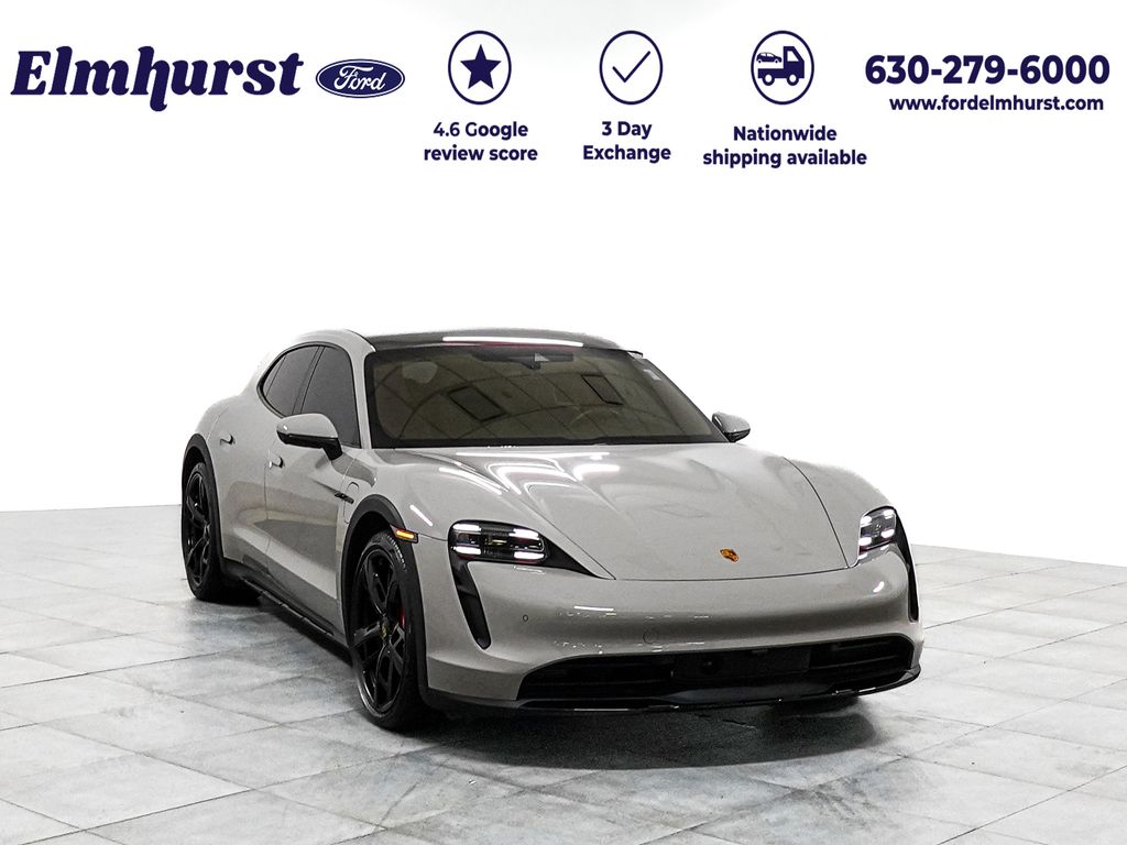 Chalk 2022 Porsche Taycan 4S Cross Turismo Wagon AWD Wagon All-Wheel Drive 2-Speed Automatic