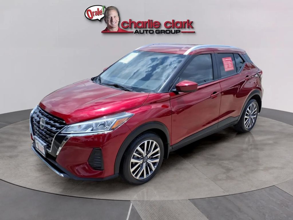 Red (Scarlet Ember Tintcoat) 2024 Nissan Kicks SUV / Crossover Front-Wheel Drive Continuously Variable Transmission