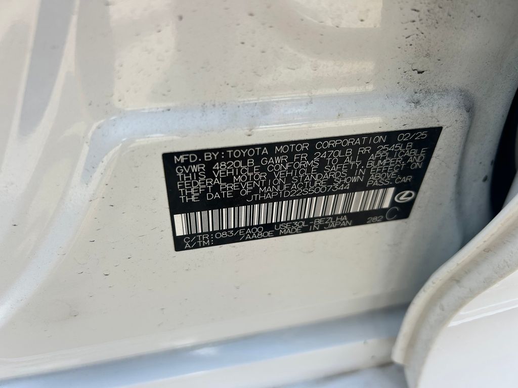 Used 2025 Lexus IS Sedan