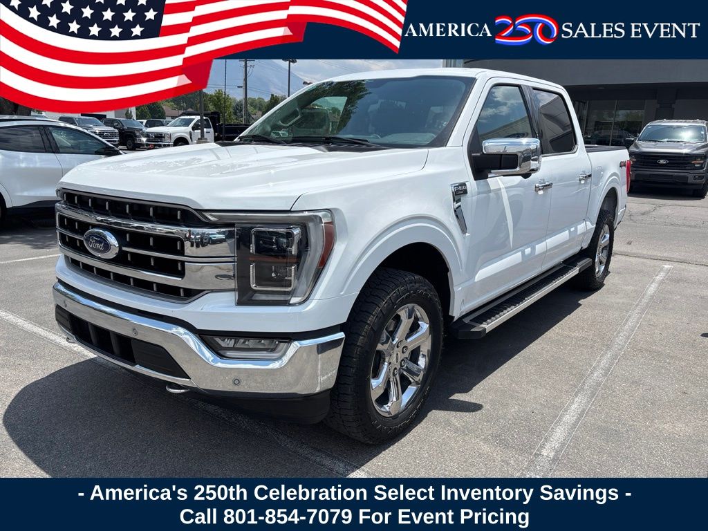 Oxford White 2023 Ford F-150 Pickup Truck Four-Wheel Drive Automatic