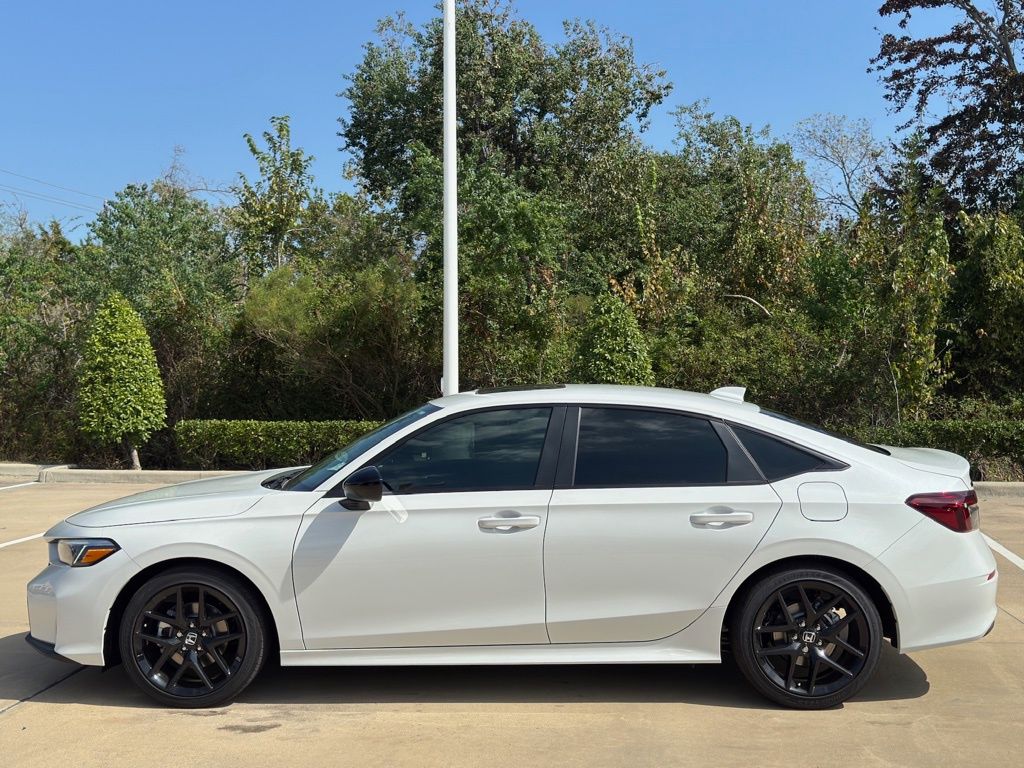 2026 Honda Civic Hybrid Sport White at Community Honda