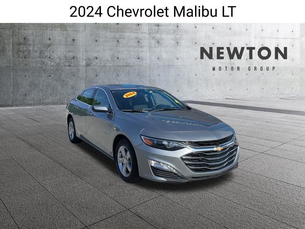 Sterling Gray Metallic 2024 Chevrolet Malibu Sedan Front-Wheel Drive Continuously Variable Transmission