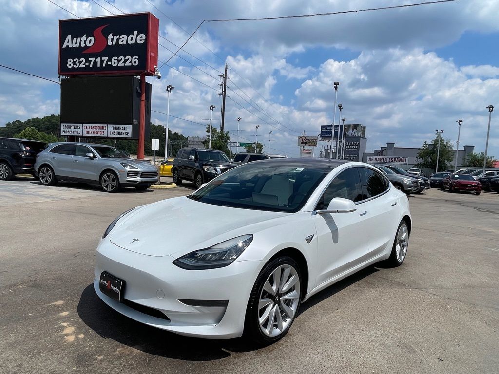 2018 Tesla Model 3 Mid Range White at Martin Chrysler Dodge Jeep Ram