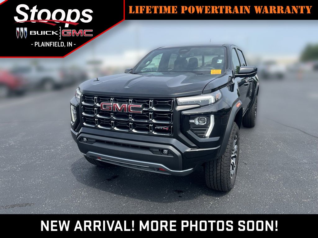 Onyx Black 2025 GMC Canyon Pickup Truck Four-Wheel Drive 8-Speed Automatic