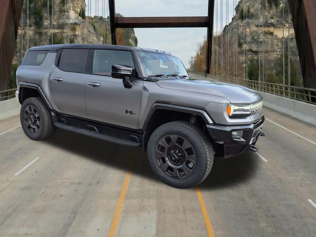 Gray 2026 GMC Hummer EV SUV 3X AWD SUV / Crossover All-Wheel Drive 1-Speed Automatic