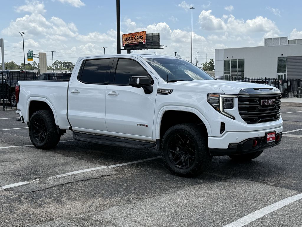 2024 GMC Sierra 1500 AT4 White at Parkway Family Mazda