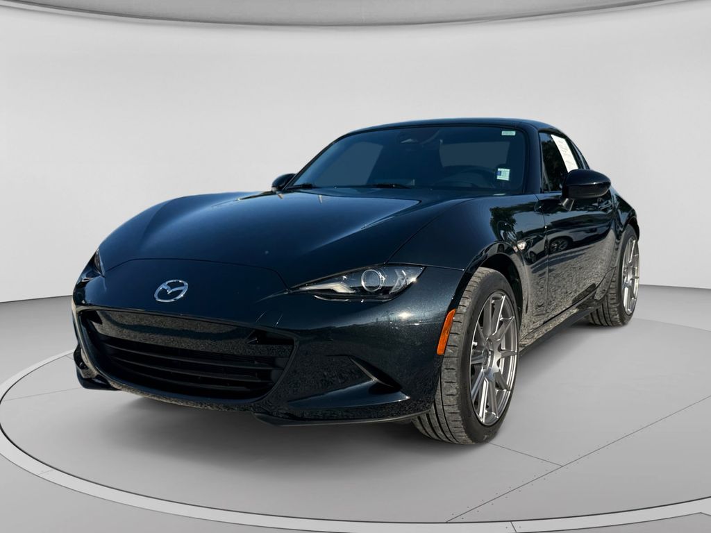 Jet Black Mica 2024 Mazda MX-5 Miata Convertible Rear-Wheel Drive 6-Speed Manual