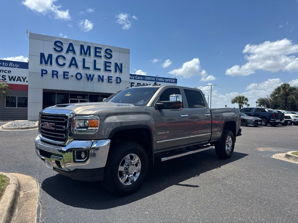 Pepperdust Metallic 2017 GMC Sierra 3500HD Pickup Truck Four-Wheel Drive 6-Speed Automatic