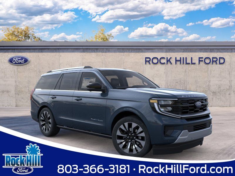 Stone Blue Metallic 2026 Ford Expedition SUV / Crossover Four-Wheel Drive Automatic