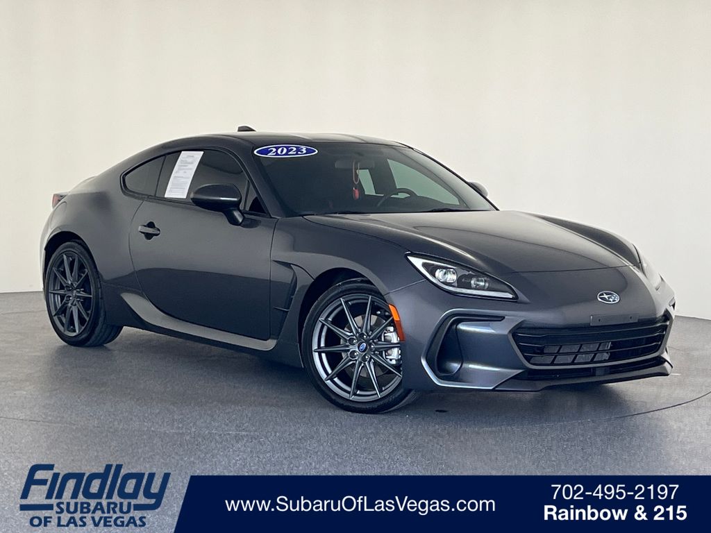 Magnetite Gray Metallic 2023 Subaru BRZ Limited RWD Coupe Rear-Wheel Drive 6-Speed Manual