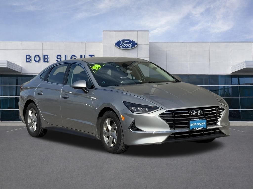Used 2020 Hyundai Sonata SE with VIN 5NPEG4JA1LH005893 for sale in Kansas City
