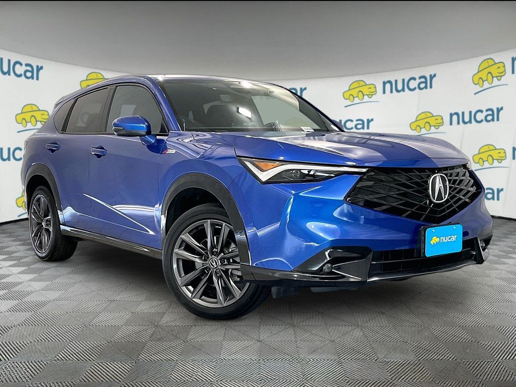 Blue 2025 Acura ADX SUV / Crossover All-Wheel Drive Continuously Variable Transmission