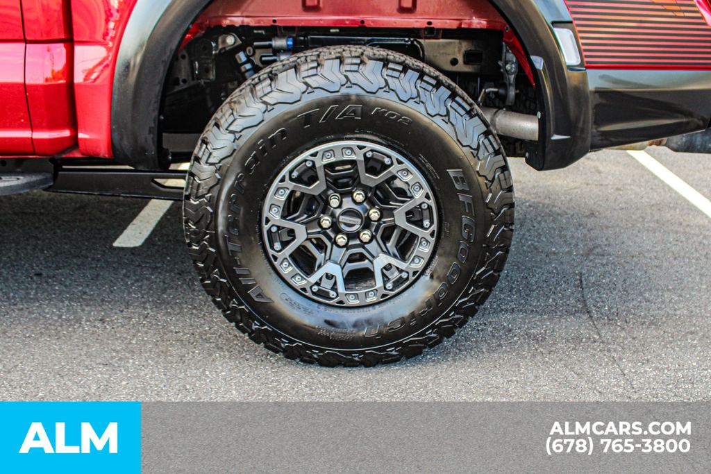 Used 2025 Red Ford Raptor image 16