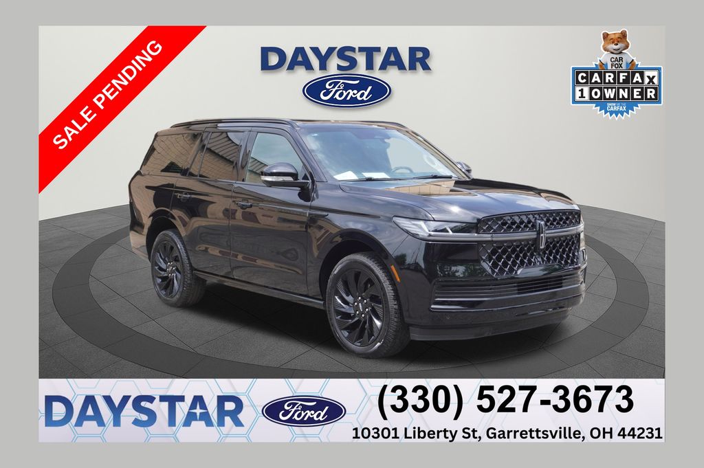 Black Metallic 2026 Lincoln Navigator SUV / Crossover Four-Wheel Drive Automatic