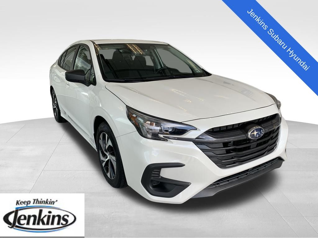 Crystal White Pearl 2025 Subaru Legacy Sedan All-Wheel Drive Continuously Variable Transmission