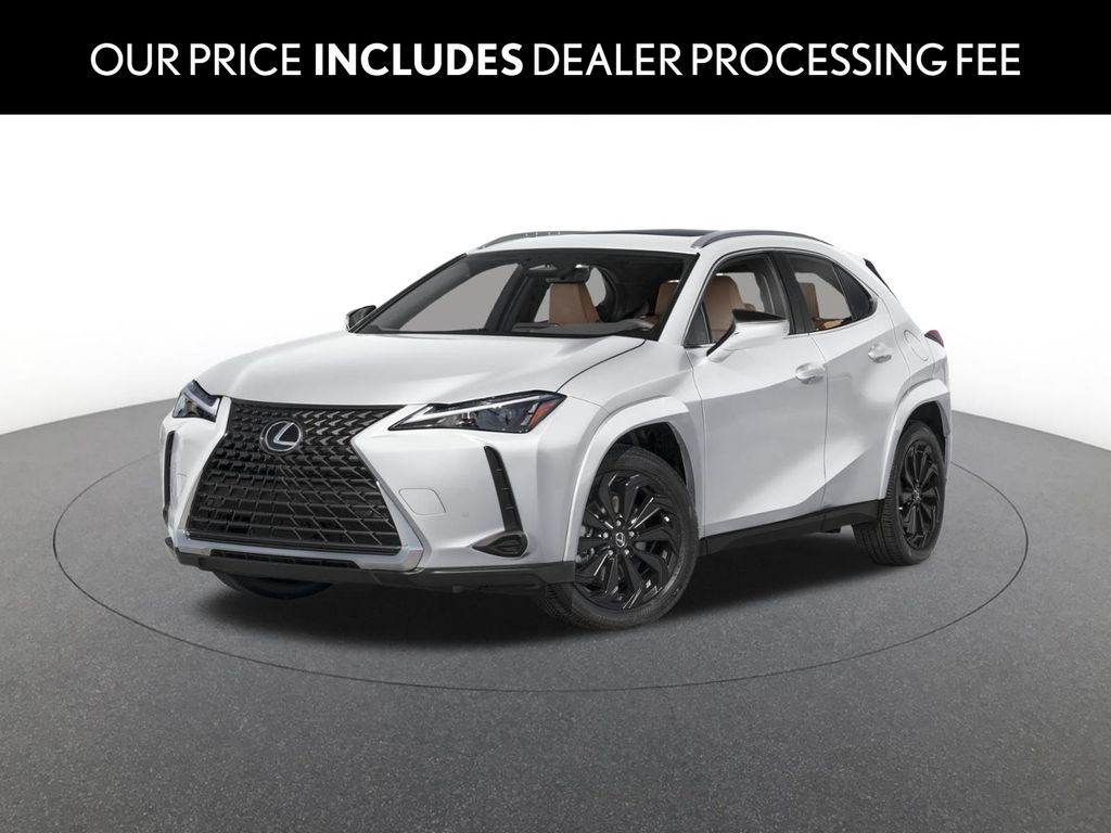 Ultra White 2026 Lexus UX Hybrid SUV / Crossover All-Wheel Drive Continuously Variable Transmission