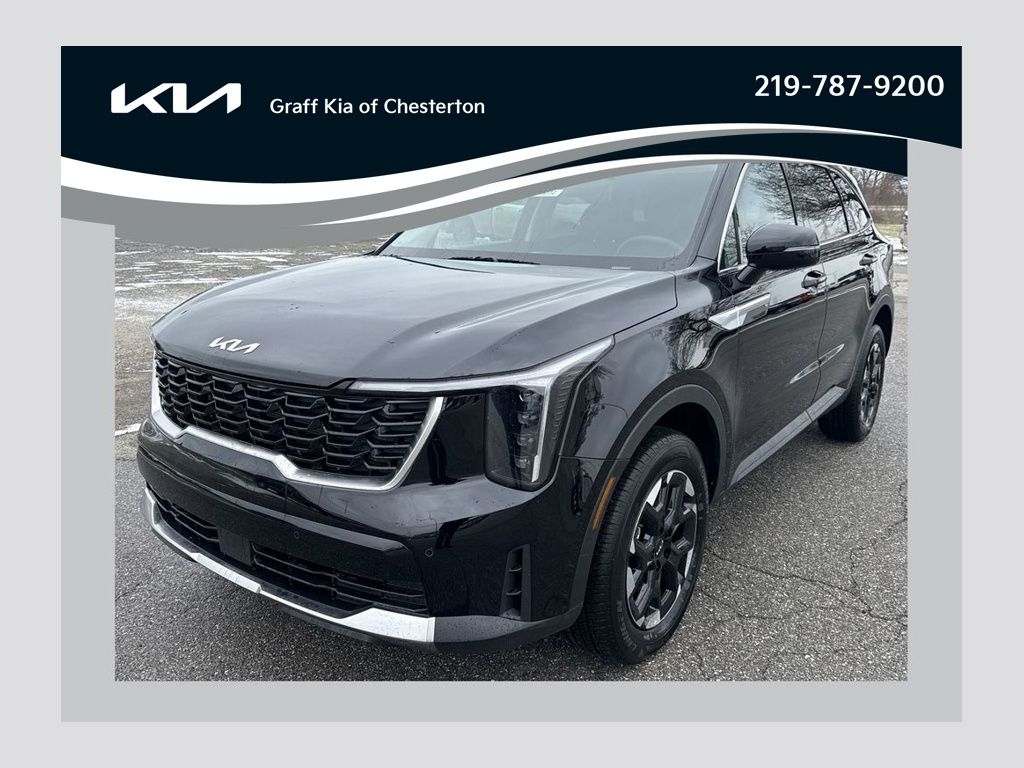 Ebony Black 2026 Kia Sorento SUV / Crossover All-Wheel Drive 8-Speed Automatic