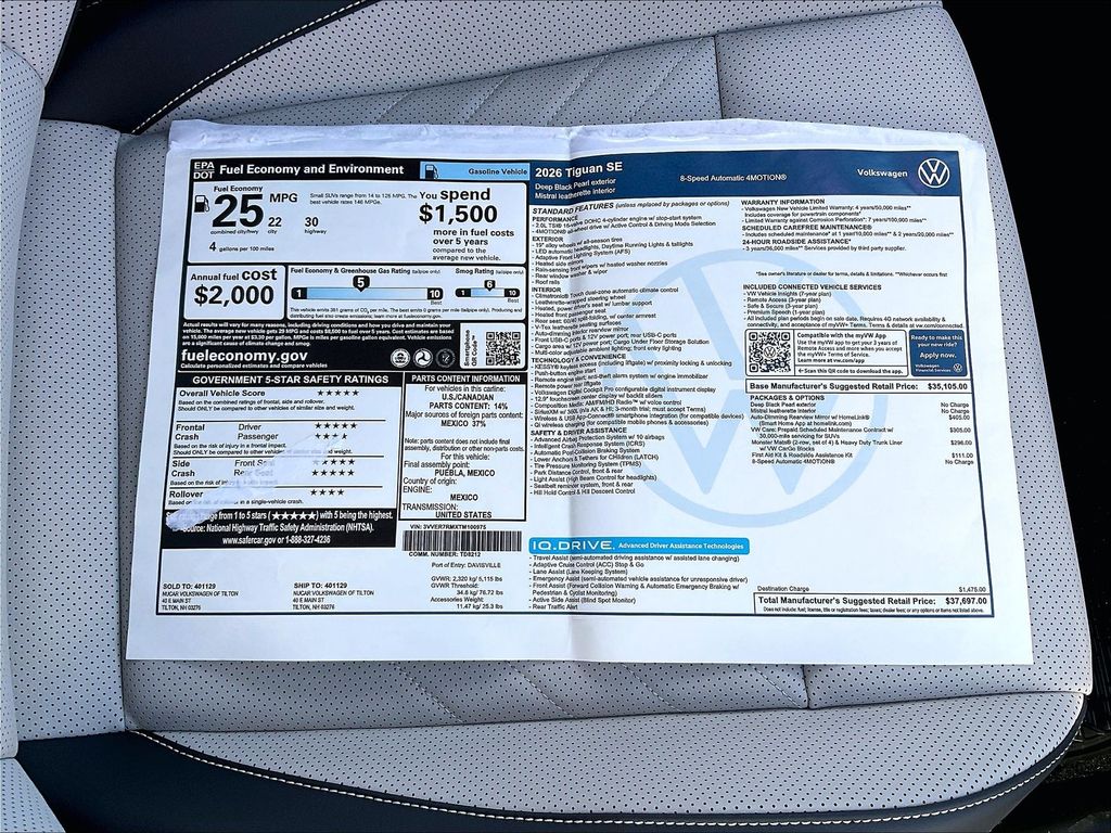 2026 Volkswagen Tiguan — photo 17