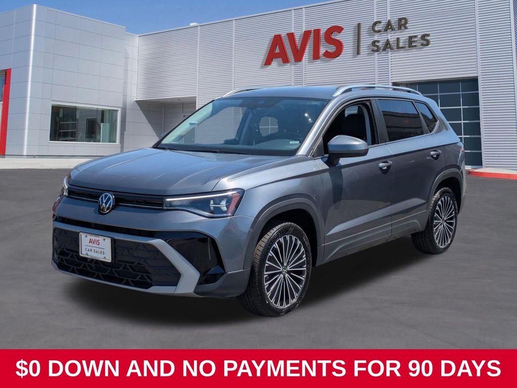 Gray 2025 Volkswagen Taos SUV / Crossover Front-Wheel Drive 8-Speed Automatic
