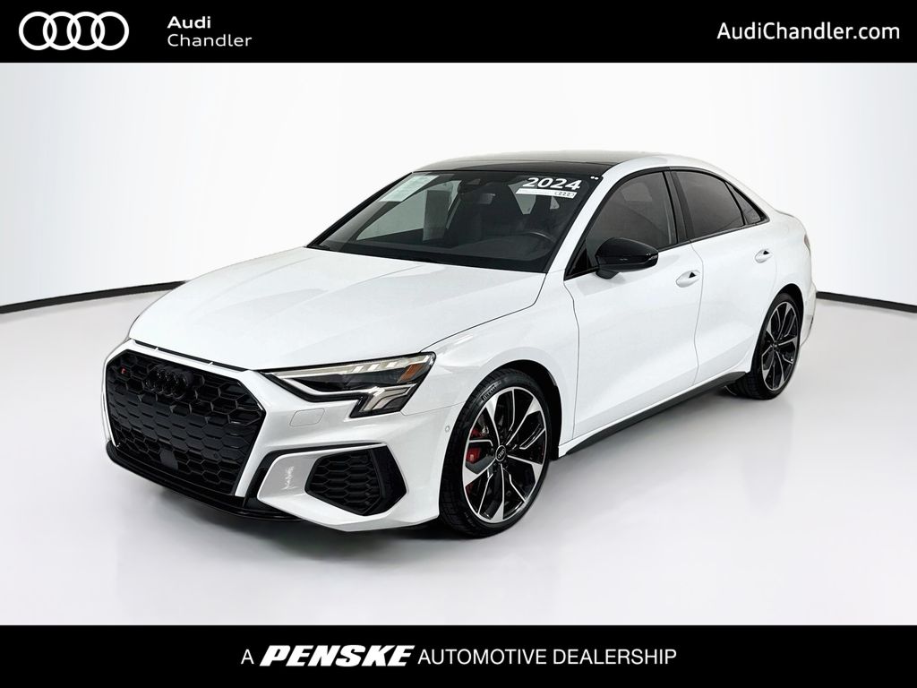  2024 Audi S3 2.0T quattro Premium Plus AWD   