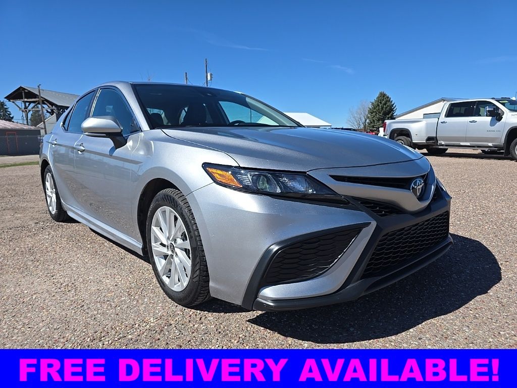 Silver 2024 Toyota Camry SE FWD Sedan Front-Wheel Drive 8-Speed Automatic