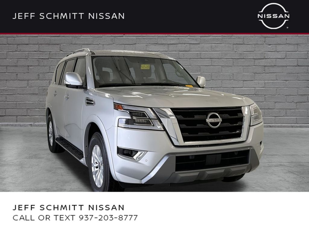 Brilliant Silver Metallic 2024 Nissan Armada SUV / Crossover Four-Wheel Drive 7-Speed Automatic