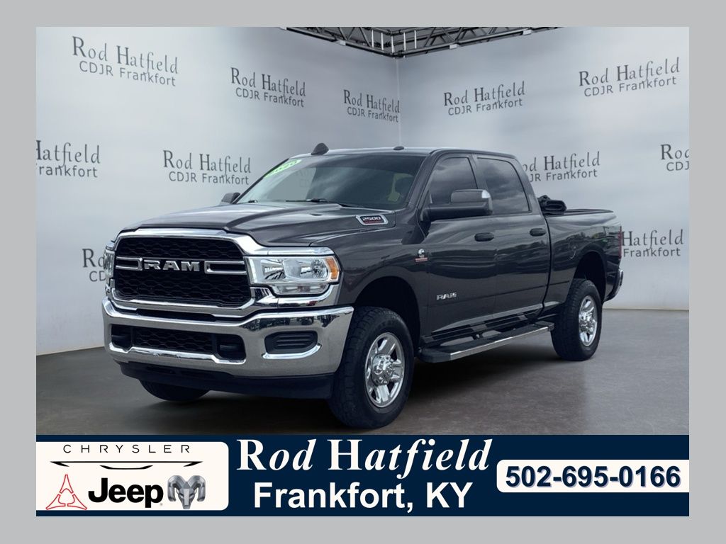 Gray (Granite Crystal Metallic Clearcoat) 2020 RAM 2500 Tradesman Crew Cab 4WD Pickup Truck Four-Wheel Drive 6-Speed Automatic