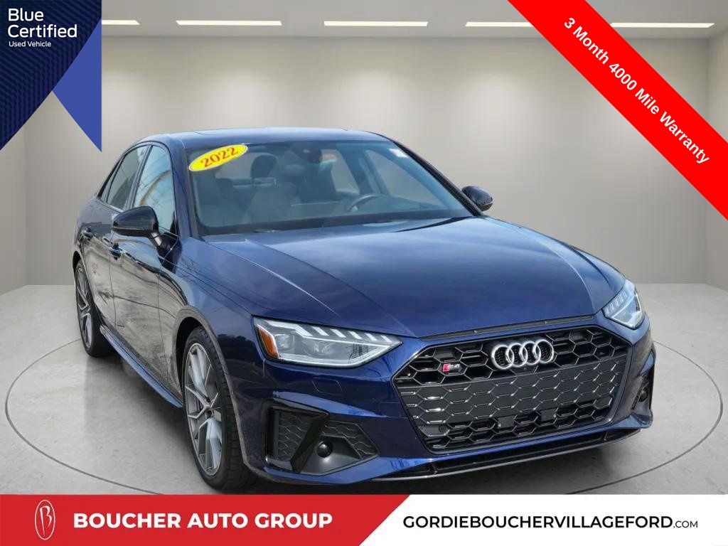  2022 Audi S4 3.0T quattro Prestige AWD   