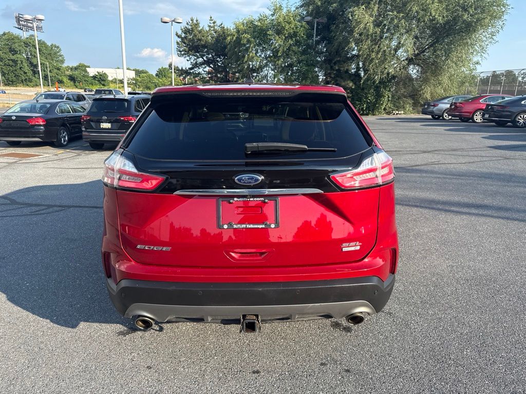 2020 Ford Edge SEL Red at Grove City Ford