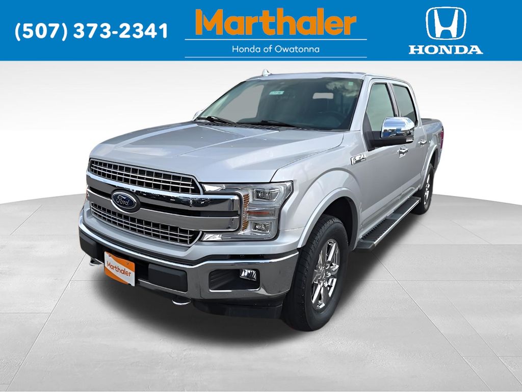 Ingot Silver 2018 Ford F-150 Pickup Truck Four-Wheel Drive Automatic