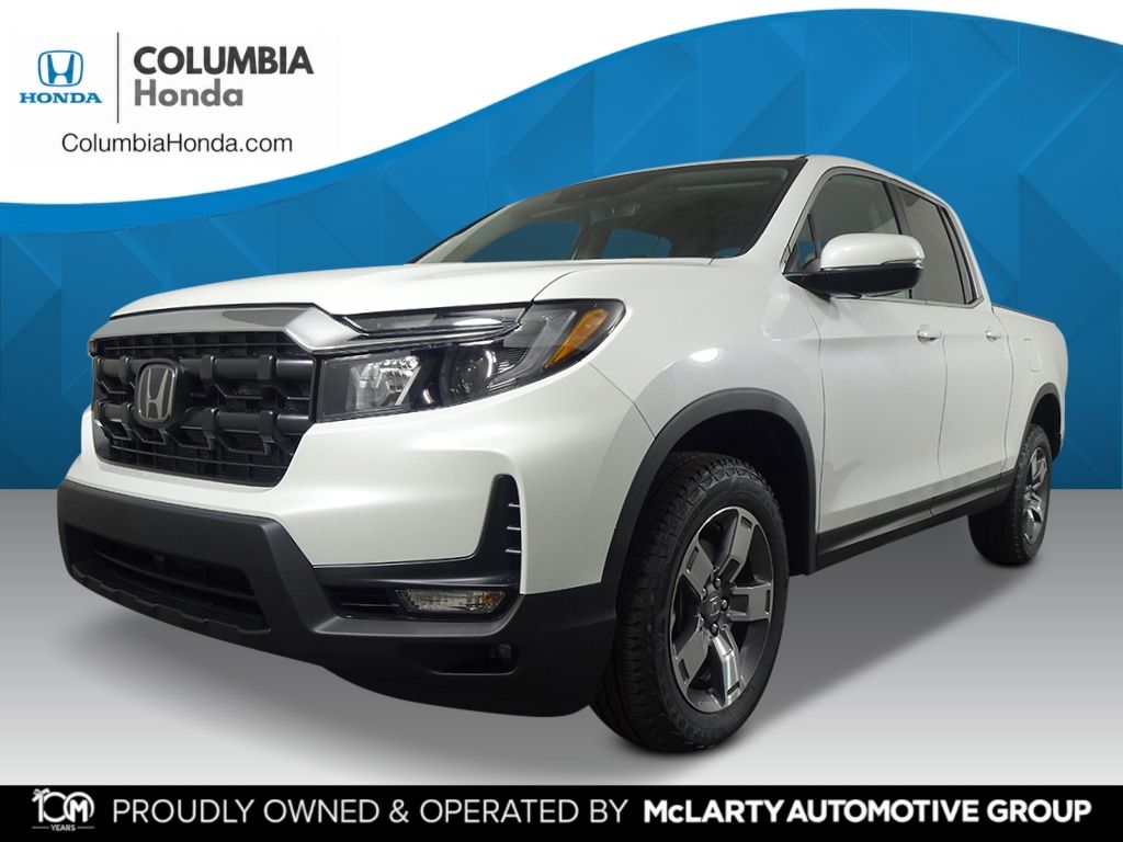 Platinum White Pearl 2026 Honda Ridgeline Pickup Truck All-Wheel Drive 9-Speed Automatic