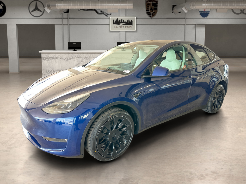 Blue 2023 Tesla Model Y SUV / Crossover All-Wheel Drive 1-Speed Automatic