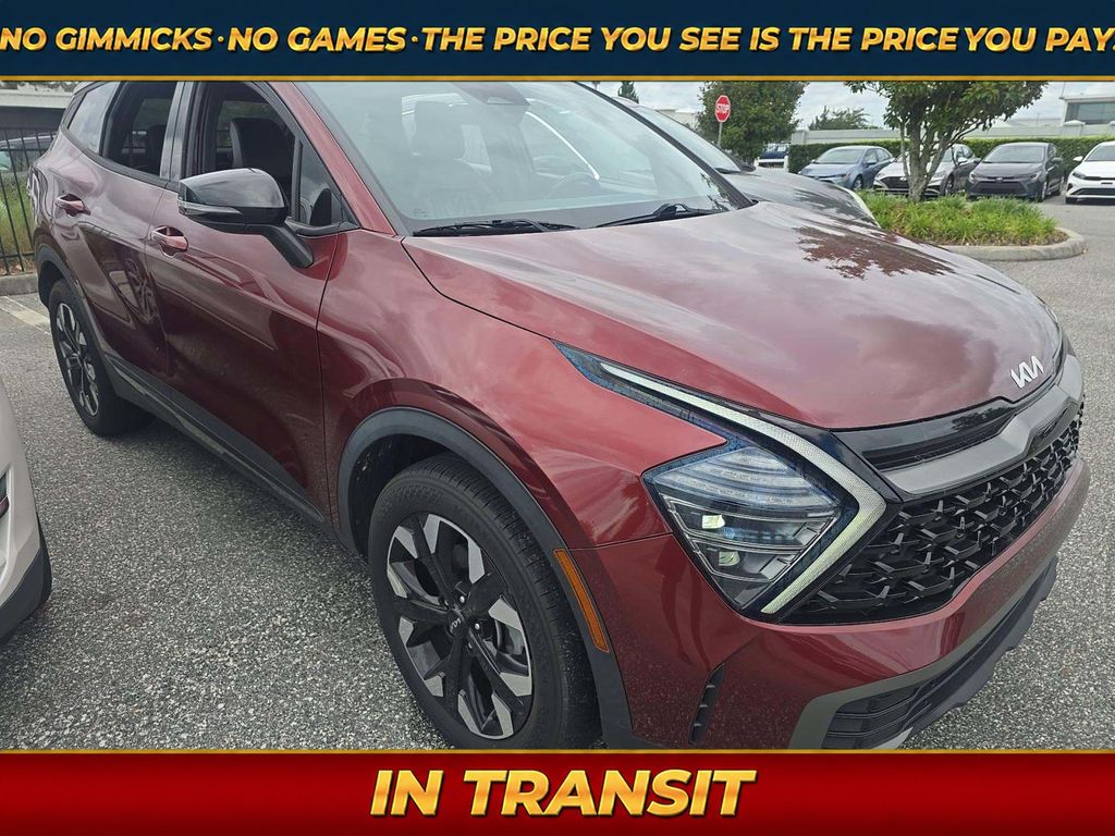 Dawning Red 2024 Kia Sportage X-Line AWD SUV / Crossover All-Wheel Drive 8-Speed Automatic