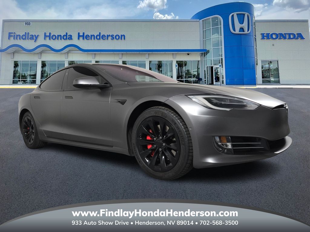 Midnight Silver Metallic 2019 Tesla Model S Performance AWD Sedan All-Wheel Drive 1-Speed Automatic